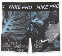 Nike G NP Boy Short AOP1 Short Fille Ashen Slate/Black/White FR : S (Taille Fabricant : S)