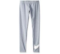 Nike G NSW Favorites SWSH Tight Un Pantalon Fille Ashen Slate/HTR/White FR : L (Taille Fabricant : L)