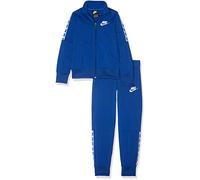 Nike G NSW TRK Suit Tricot Survêtement Fille, Indigo Force/White, FR : XL (Taille Fabricant : XL)