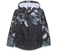 Nike G NSW WR JKT HD AOP1 Veste Fille, Ashen Slate/White/White, FR : S (Taille Fabricant : S)