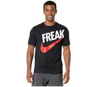 Nike GA M NK Dry Tee Freak T-Shirt Homme, Black/(White), FR : M (Taille Fabricant : M)
