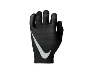Nike Gants de Course pour Femme Base Layer Noir/Platine Taille XS