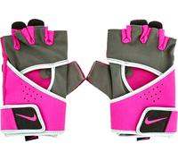 Nike - Gants de sport sans doigts pour femme "Gym Premium" BS3817 (XS) (Etain/Pinksicle)