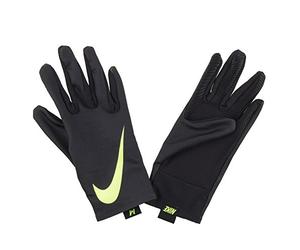 Nike Gants pour Femme Pro Warm Liner Noir/Volt, S