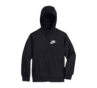 Nike Gar on B Nsw Wr Jkt Hd Jacket, BLACK/BLACK/BLACK/WHITE, 13-15 ans EU