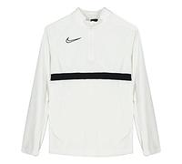 Nike Garçon Acd21 Dril Top Sweatshirt, - Blanc / Noir / Noir / Noir, S/8-10 ans