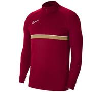 Nike Garçon Acd21 Dril Top Sweatshirt, - Rouge/Blanc/Or Jersey, XS/7-8 ans