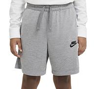 Nike Garçon B Nsw Jsy Aa Shorts, Carbon Heather/Black/Black, 8 ans EU