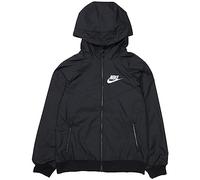 Nike Garçon B Nsw Wr Jkt Hd Jacket, BLACK/BLACK/BLACK/WHITE, 8-9 ans EU