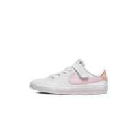 Nike Garçon Court Legacy Big Kids Shoe, White Pink Foam Sesame Honeydew, 40 EU