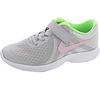 Nike Garçon Fille Revolution 4 (PSV) Chaussures d'Athlétisme, Multicolore (Pure Platinum/Pink Foam/Gris Platinum Tint 006), 33 EU