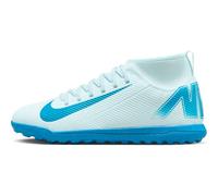 Nike Garçon Jr Superfly 10 Club TF, Soar Bianco, 38.5 EU