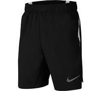 Nike Garçon Nike Short, Noir / Blanc Argent Reflect, S EU