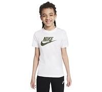 Nike Garçon Ns T-shirt Camo Futura T Shirt, Blanc, 12 ans EU