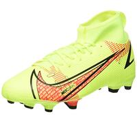 Nike Garçon Superfly 8 Academy Fg/Mg Walking Shoe, Volt Black Bright Crimson, 36 EU