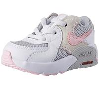 Nike Garçon Unisex Kinder Air Max Excee (TD) Chaussure de Marche, White/Pink Foam-Grey Fog, 25 EU