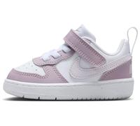 Nike Garçon Unisex Kinder Court Borough Low Recraft (TD) Basket, White/Venice/Plum Fog/White, 25 EU