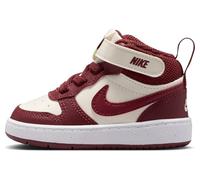 Nike Garçon Unisex Kinder Court Borough Mid 2 Schuh für Babys und Kleinkinder Chaussure, Soft Pearl Dark Team Red, 23.5 EU