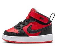 Nike Garçon Unisex Kinder Court Borough Mid 2 TD Chaussures de Gym, University Red Black White, 21 EU