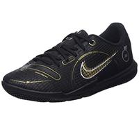 NIKE Garçon Unisex Kinder Jr Vapor 14 Academy IC Chaussure de Marche, Black/Metallic Gold-Metallic S, 33 EU