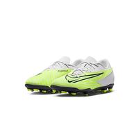 NIKE Garçon Unisex Kinder Phantom Gx Club MG Chaussures Football (FG), Barely Volt/Gridiron-Barely GR, 32 EU