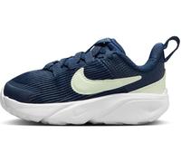 Nike Garçon Unisex Kinder Star Runner 4 NN TD Chaussures, Midnight NavyVolttint DustyCactus Blanc, 25 EU