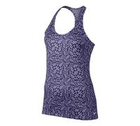 Nike Get Fit Checker Tank Femme Violet - Débardeurs de running femmes L