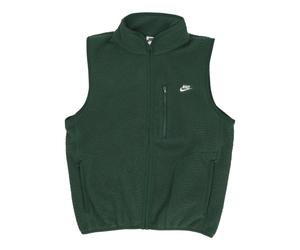 Nike - Gilet zippé en Sherpa - Homme - Sport - Vert - Taille: S