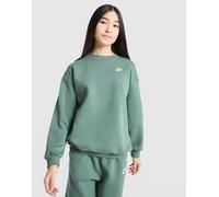 Nike Girls' Club Oversized Crew Sweatshirt Junior - Gris 13-15Y