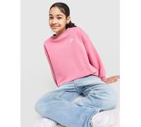 Nike Girls' Club Oversized Crew Sweatshirt Junior - Rose 8-10Y