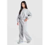 Nike Girls' Club Wide Leg Joggers Junior - Dark Grey Heather 7-8Y
