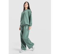 Nike Girls' Club Wide Leg Joggers Junior - Gris 10-12Y