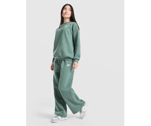 Nike Girls' Club Wide Leg Joggers Junior - Gris 12-13Y