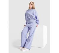 Nike Girls' Club Wide Leg Joggers Junior - Violet 7-8Y