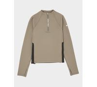 Nike Girls' Long Sleeve 1/2 Zip Top Junior - Gris 13-15Y