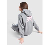 Nike Girls' Oversized Graphic Hoodie Junior - Gris 12-13Y