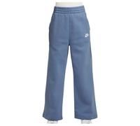 Nike - Girl's Sportswear Club Fleece Wide-Leg Pants - Pantalon de jogging - M - world indigo / world indigo / white