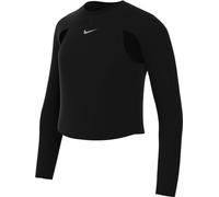 Nike Girl's Top G NK DF Ls Top, Black/Particle Grey, FN9032-010, L