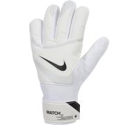 Nike Glove NK Gk Match Jr - Ho23, White/Pure Platinum/Black, FJ4864-100, 4