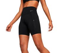 Nike Go Women s Firm-Support High-Waisted 8" Biker Shorts with Pockets Shorts S Noir