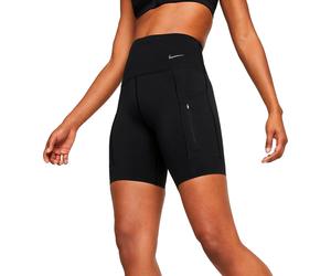 Nike Go Women s Firm-Support High-Waisted 8" Biker Shorts with Pockets Shorts XS Noir