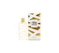 NIKE - Gold Edition, Eau de Cologne pour homme, 100 ml, Parfum en spray, Eau de toilette naturelle et masculine, Arôme d'agrumes épicé, Parfum frais, élégant et longue durée