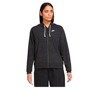 Nike Gym Vintage Easy Fz Sweat à Capuche Femme, Black/White, XL