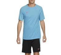 Nike Haut à Manches Courtes Dri-Fit Strk pour Homme, Bleu Baltique/Bleu Baltique/Rose Hier, S