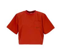 Nike - Haut Boxy Tissé Moderne - Femme - Sport - Rouge - Taille: 40 FR