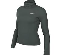Haut thermique 1 2 zip nike therma fit swift element vert femme