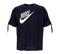 Nike - Haut de Danse Noir Manches Courtes T-Shirt - Femme - Sport - Noir - Taille: 42 FR