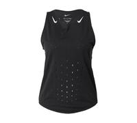 NIKE Haut de sport 'AeroSwift' noir / blanc, Taille S