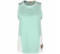 NIKE Haut de sport 'Bonito 2.0' bleu foncé / vert pastel / rouge / blanc, Taille S