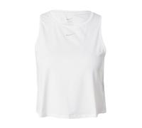 NIKE Haut de sport 'ONE CLASSIC' gris / blanc, Taille XL